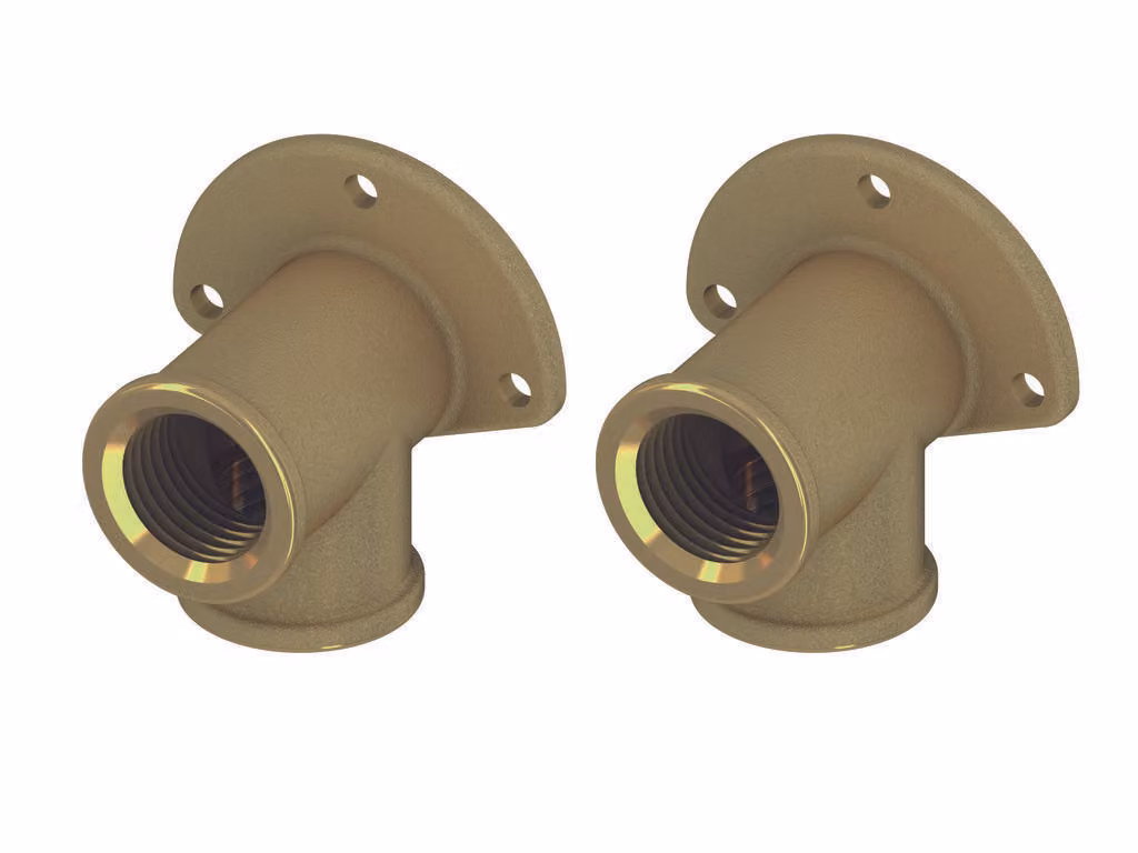 Panneaux muraux TECEone en bronze à canon, 9021032, 9021032