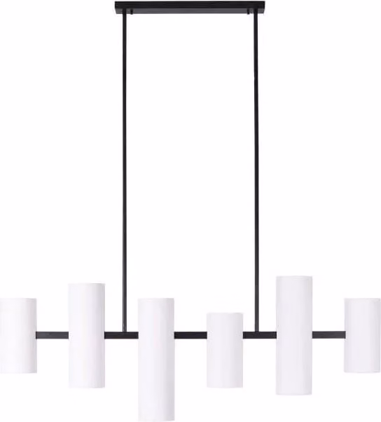 Lampada a sospensione Laxer 6xGU10 bianca Maxlight P0504