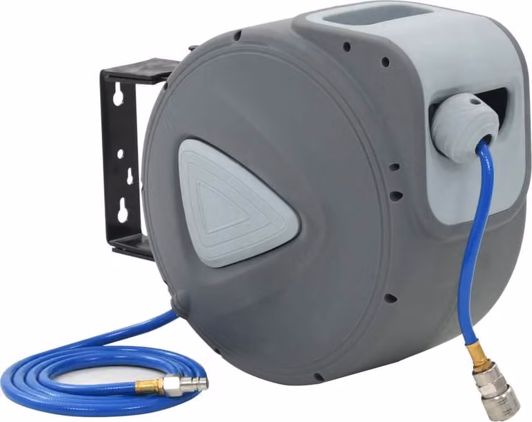 The Living Store Avvolgitore automatico per aria compressa 1/4" 20 m