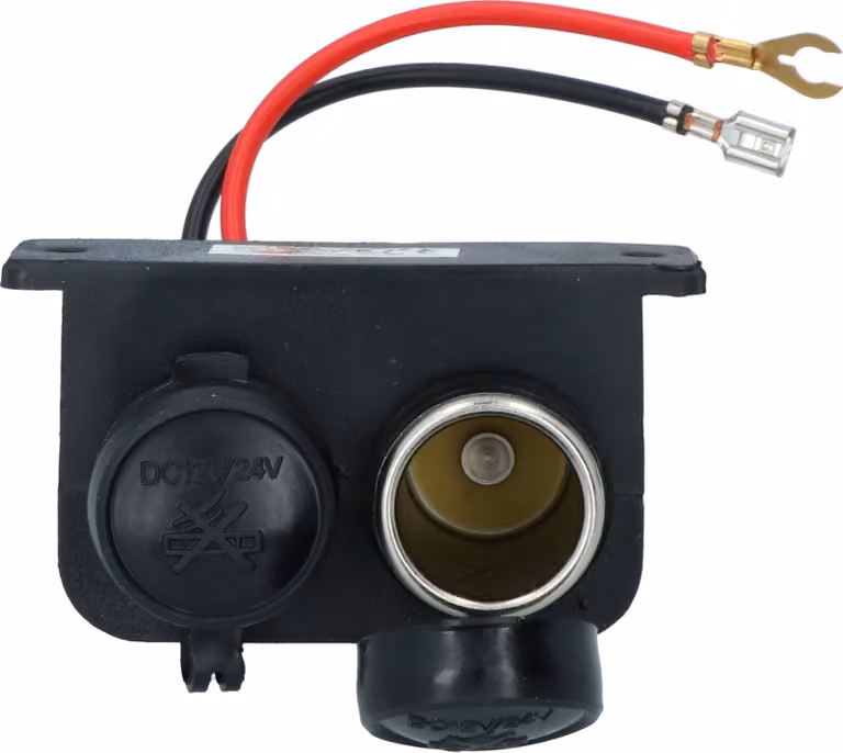 Carpoint Presa multipla da incasso a 2 vie 2x12/24 V