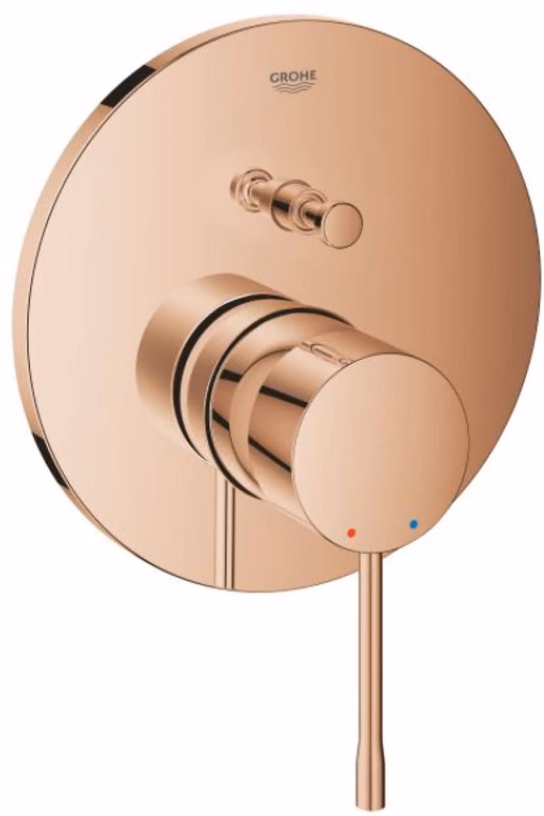 Grohe Essence Mitigeur monocommandé pour bain, kit de montage final pour GROHE Rapido SmartBox, 24167DA1, 24167DA1