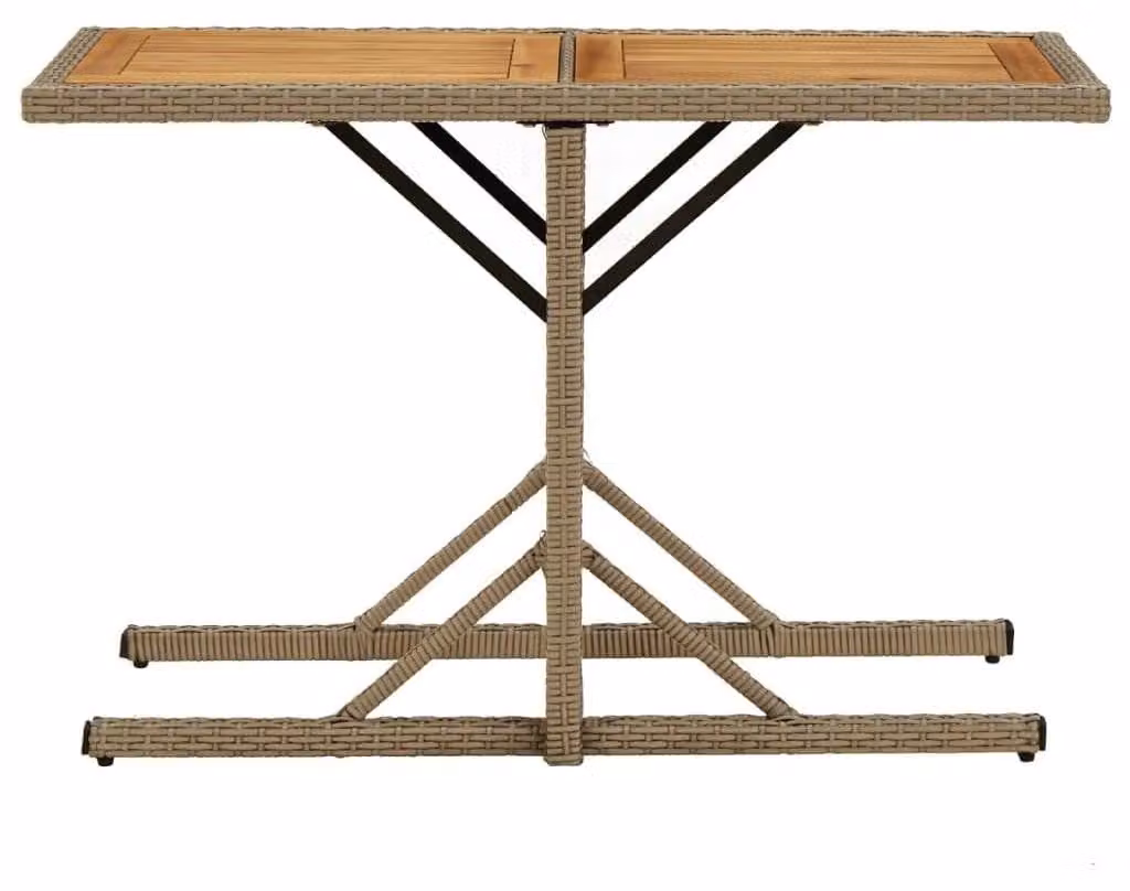 Tavolo da giardino in legno di acacia massello