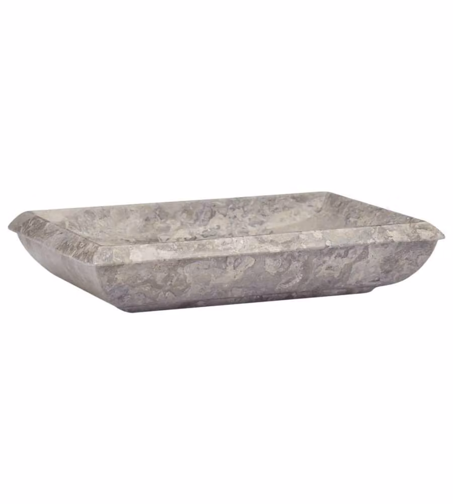 Lavandino Grigio 50x35x10 cm in Marmo