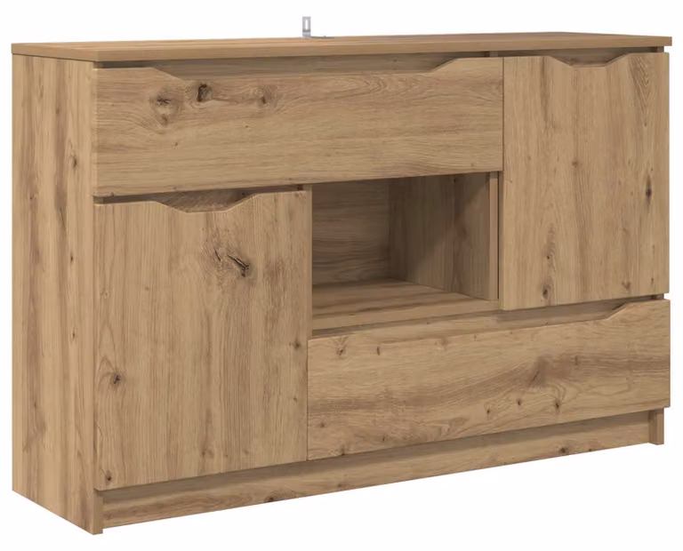Credenza Rovere artigianale 100 x 30 x 65,6 Legno multistrato