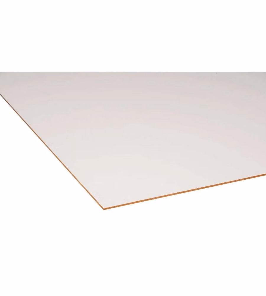 Pircher Pannello nobilitato bianco 900x2000 mm spessore 3 mm per fai da te