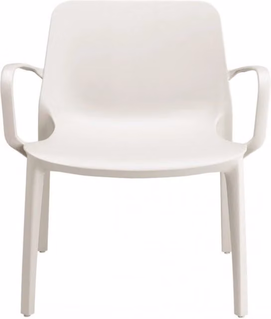 SET 2 SEDIE GINEVRA LOUNGE TECNOPOLIMERO MADE IN ITALY SCAB DESIGN - Lino 11