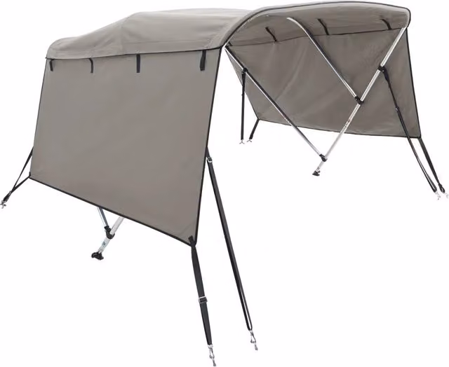 Bimini di Prua con Pareti Laterali 3 Archi 183x(170-182)x137cm CFW1832850