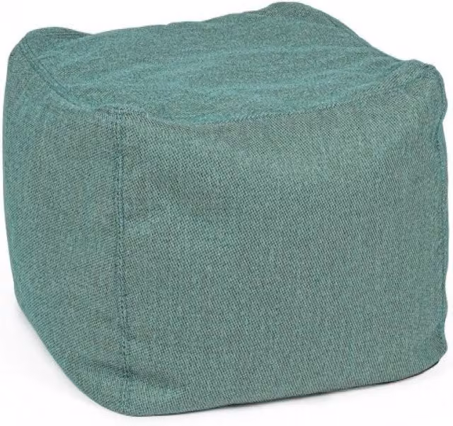 Pouf Sparrow Jade in tessuto sfoderabile