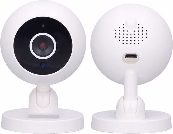 Monitor per neonati con videocamera - Slaapkamer Baby Monitor - Videocamera di sorveglianza per interni