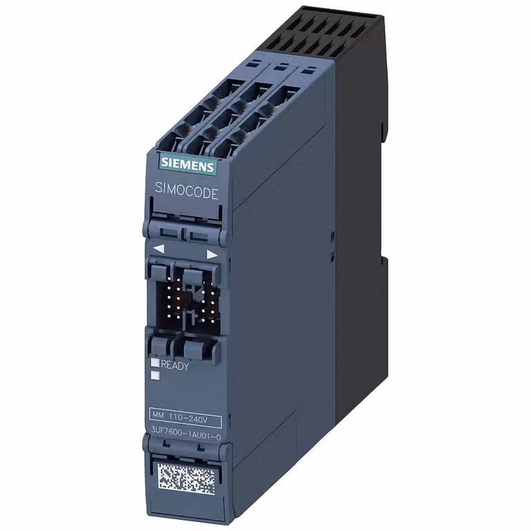 Modulo multifunzione Siemens, 4 ingressi e 2 uscite a relè 3UF76001AU010