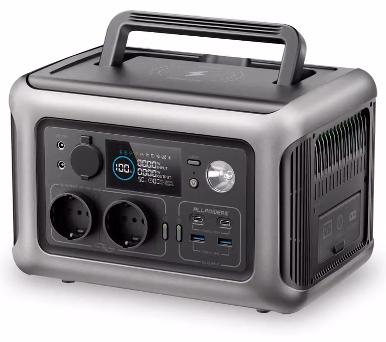 Centralina di alimentazione - Centraline di alimentazione - Generatore di corrente - R600 - 299Wh, centralina di alimentazione da 600W