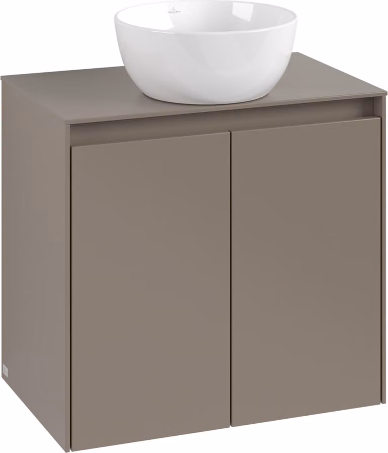 Mobiletto V&B Collaro 60x54,8x38cm, WT mi, LED 4,2 W, Mar bl.