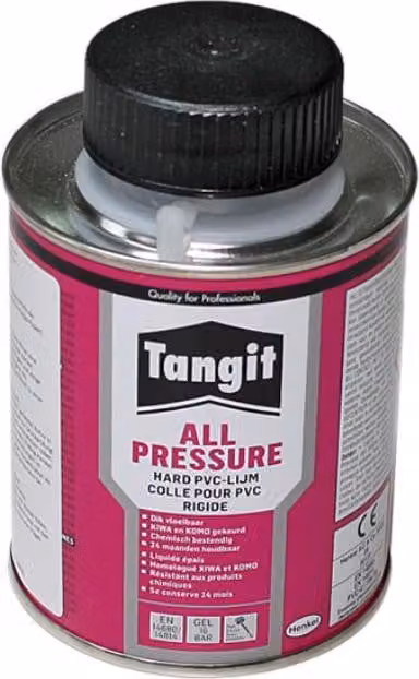 Colla Tangit PVC 960 g Colla base per tubi con pennello