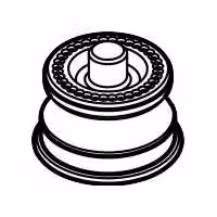 HANSGROHE 95475450 Bocchetta d'aria bianca