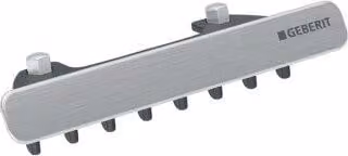 Geberit 244293GH1 Coperchio di scarico con inserto a pettine