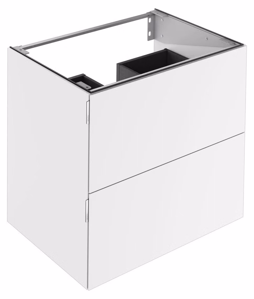 KEUCO EDITION 11 ART meuble sous-lavabo, 2 tiroirs frontaux, 800x700x490mm, 32512510800, 32512510800