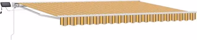 Cornice per Tenda Manuale con LED 5 x 3 m 3420697