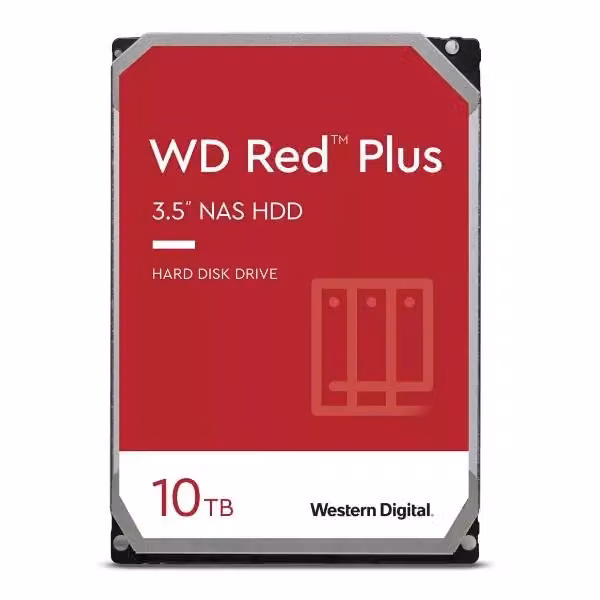 Hard Disk Interno Western Digital Red Plus 10TB SATA 3.5 pollici WD100EFGX – 2