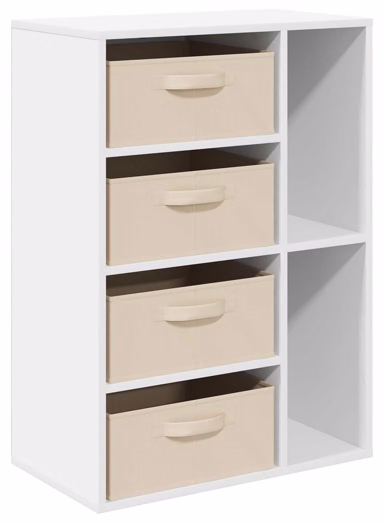 Credenza con cassetto Bianco 60 x 33,5 x 84 cm