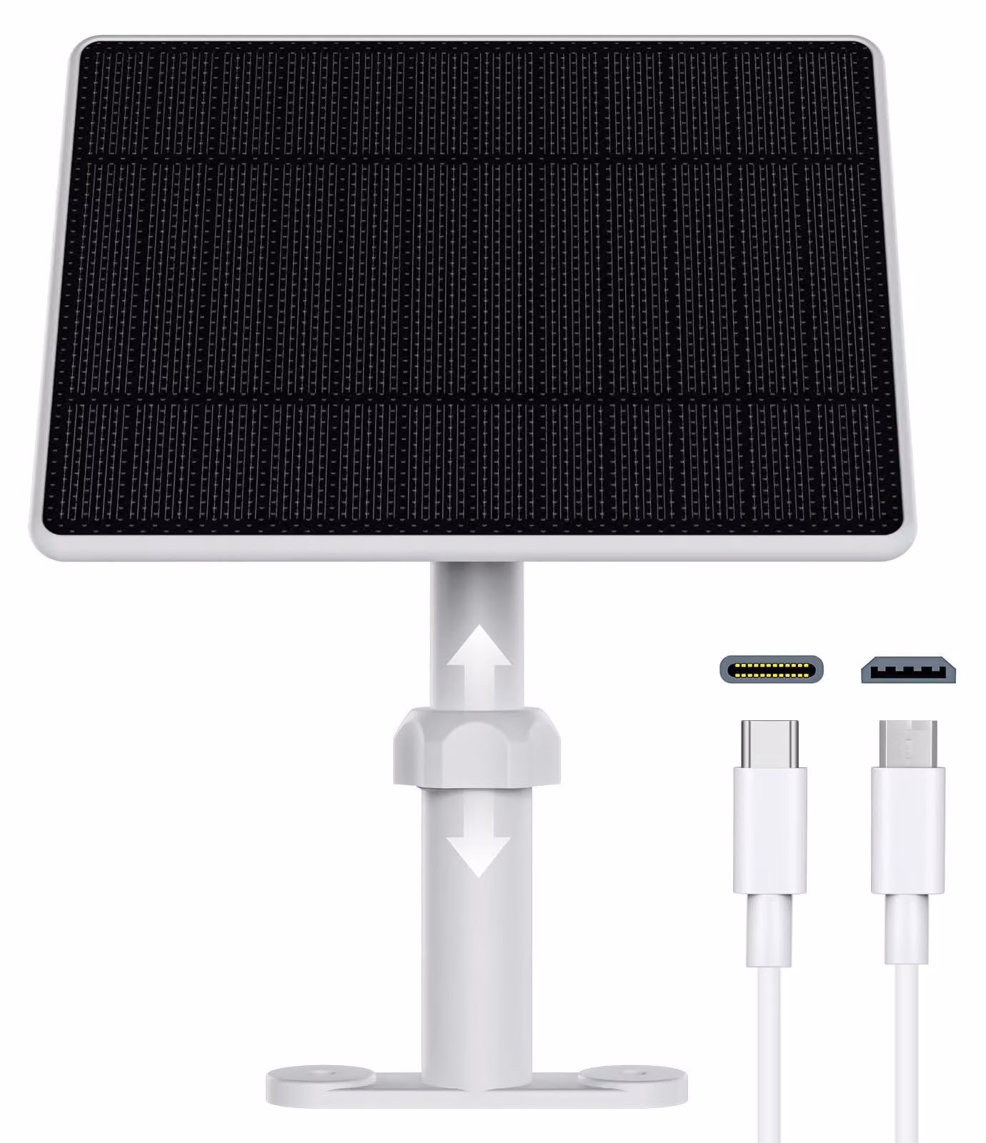 Pannello solare da 5 V, grado di protezione IP65, impermeabile, per telecamere di sicurezza, confezione singola