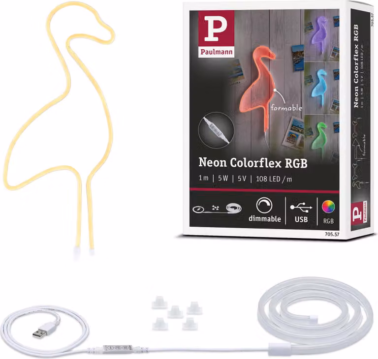 Paulmann Striscia LED USB Neon Colorflex RGB