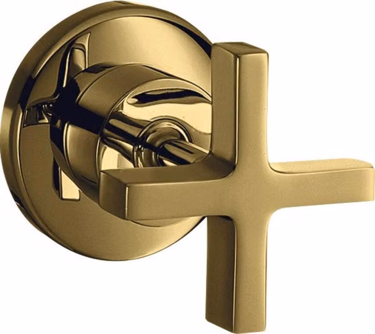 hansgrohe AXOR Citterio robinet d'arrêt encastré avec poignées transversales, 39965990, 39965990