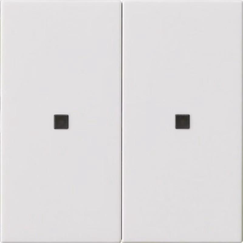 GIRA 510703 Pannello di controllo KNX RF 2f System 55 bianco puro (510703)