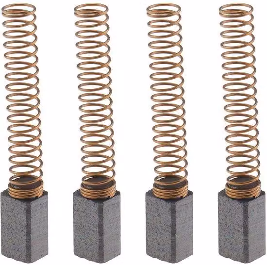 Set di spazzole per smerigliatrice - 2 pezzi - - Dimensioni: 4,9 x 5,5 x 9,5 mm - Adatte per utensili multifunzione D-Remel - Ideali per lavori di riparazione