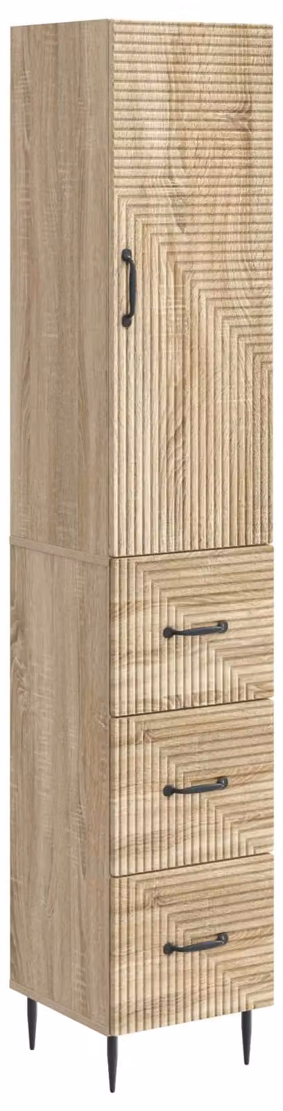 Set di armadi 2 pcs Rovere Sonoma 33 x 34,5 x 90 cm