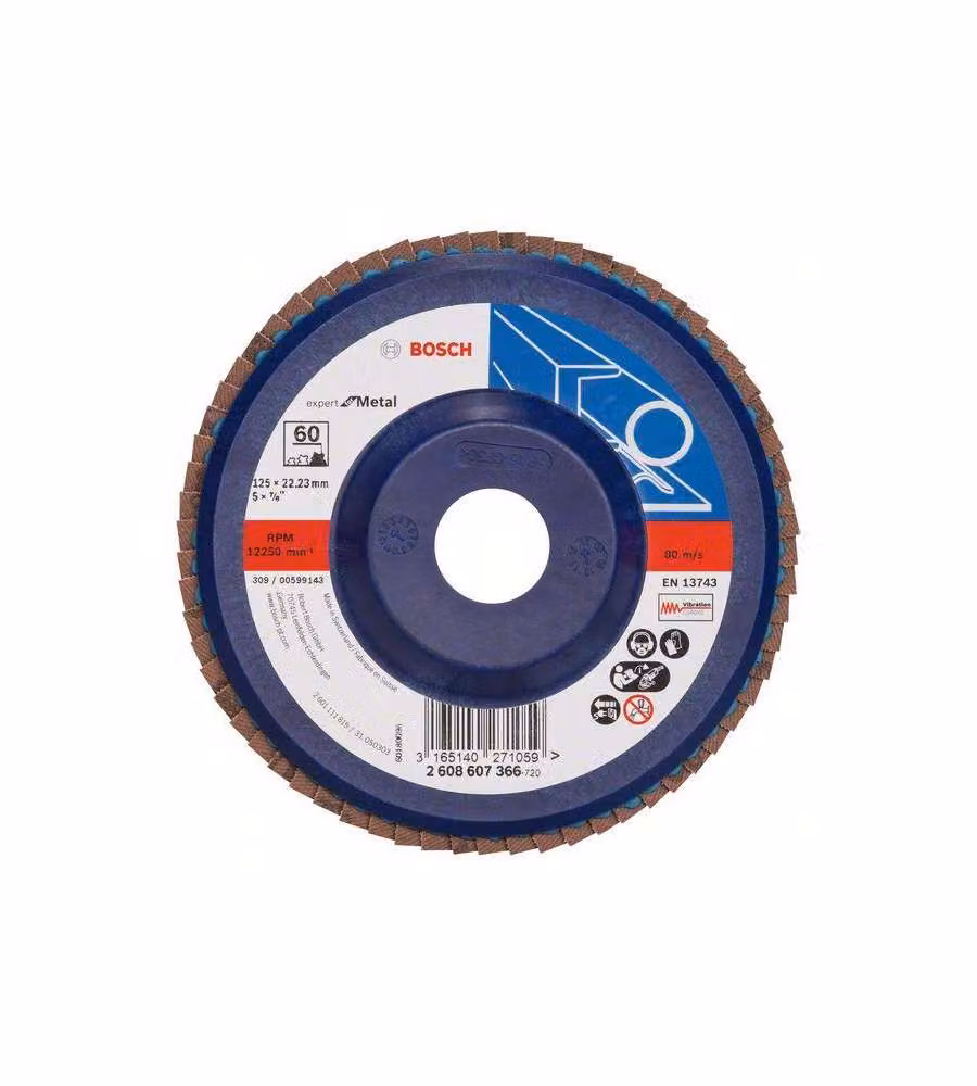 Disco lamellare Expert for Metal diritto G80 diam 115 mm
