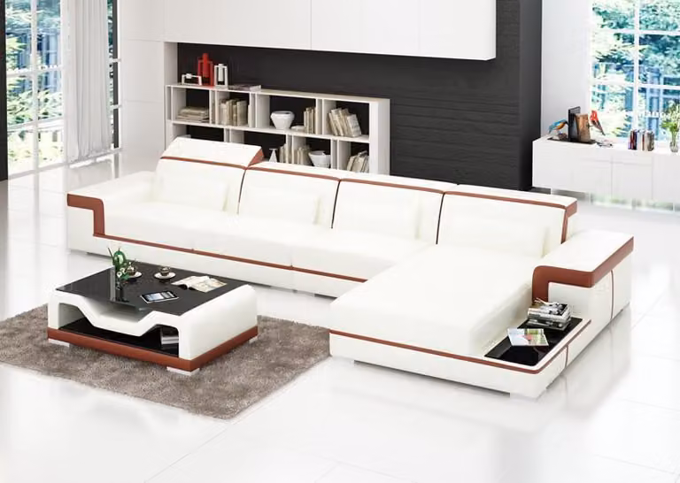 Sofa Couch Ecksofa Polster Sofas Couchen Leder Garnitur Eck Garnituren Eckcouch