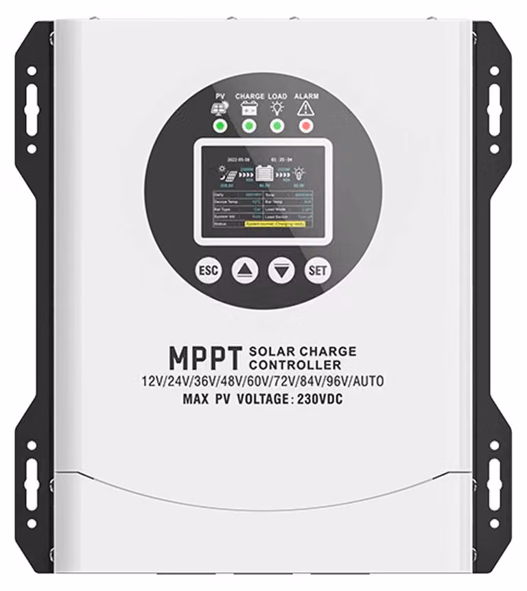 Regolatore di carica solare, tecnologia MPPT, compatibilità con batterie, Wi-Fi, 120A