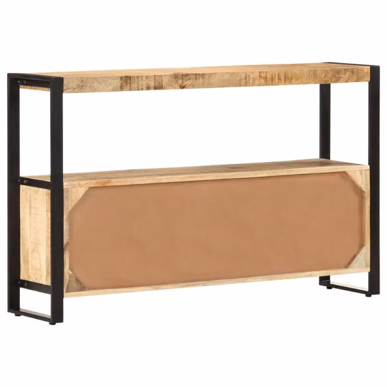 Mobile laterale in legno di mango 120 x 75 x 30 cm