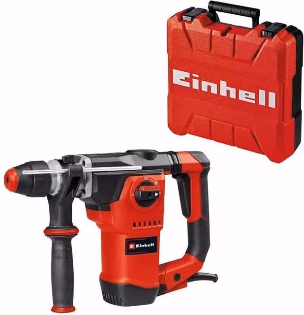 Martello Tassellatore Einhell TE-RH 32-1600 4F SDS-Plus 1600 W 4,5 J Nero Rosso