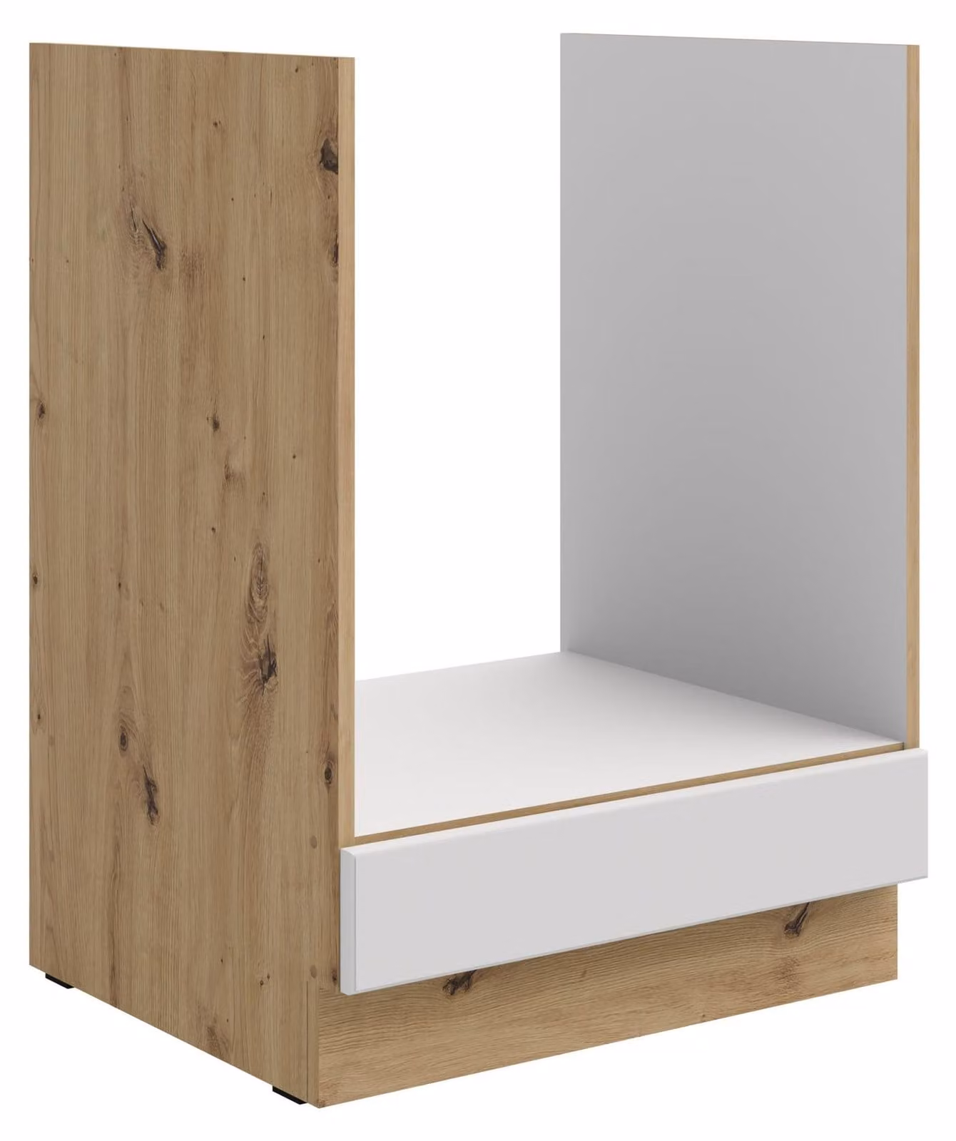 Piano cottura Base 60 cm Stilo Rovere Bianco Artisan Blocco cucina Cucina