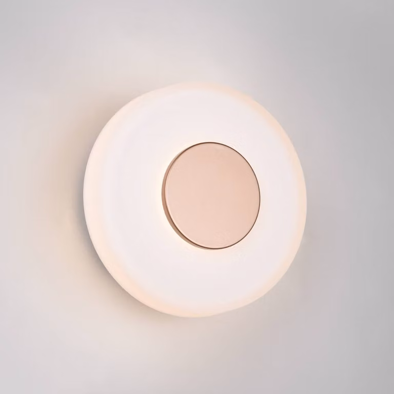 Trio Lighting Applique da parete a LED Celeste, dimmerabile, Bianco / Opale, Soggiorno / Sala da pranzo, Vetro, Moderno, Applique a LED