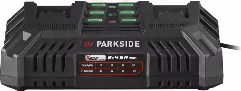 PARKSIDE® Caricatore rapido doppio PDLSG 20 B1