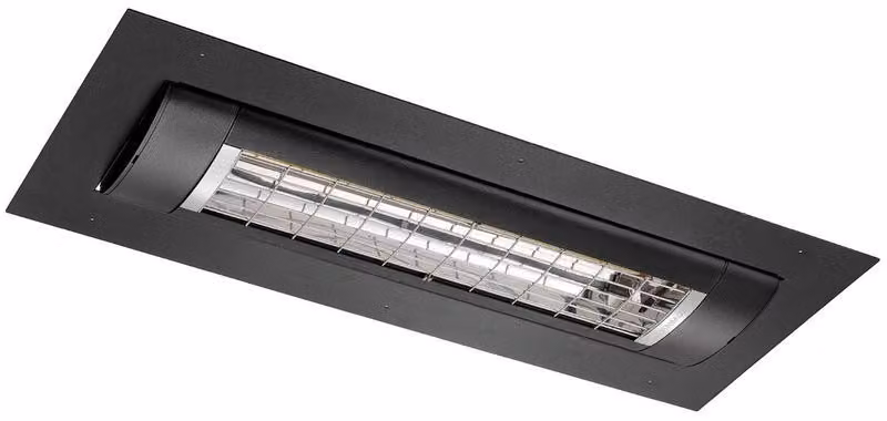 Riscaldatore a soffitto a infrarossi premium perfetto per esterni, diversi colori Etherma, colore: nano-antracite, potenza: 2500 Watt