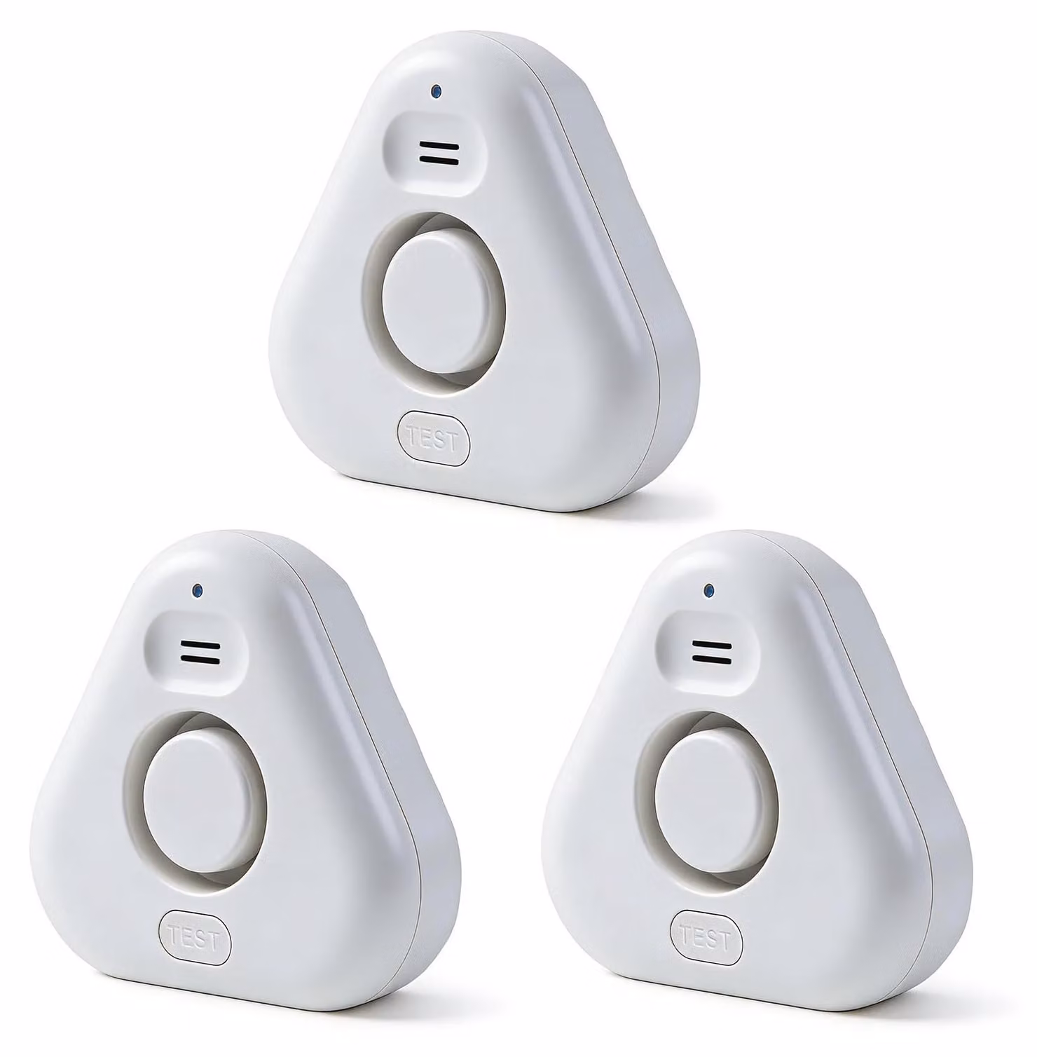 Rilevatore di perdite d'acqua wireless - confezione da 3 pezzi, grado di protezione IP66 (resistente all'acqua), allarme sonoro da 120 dB
