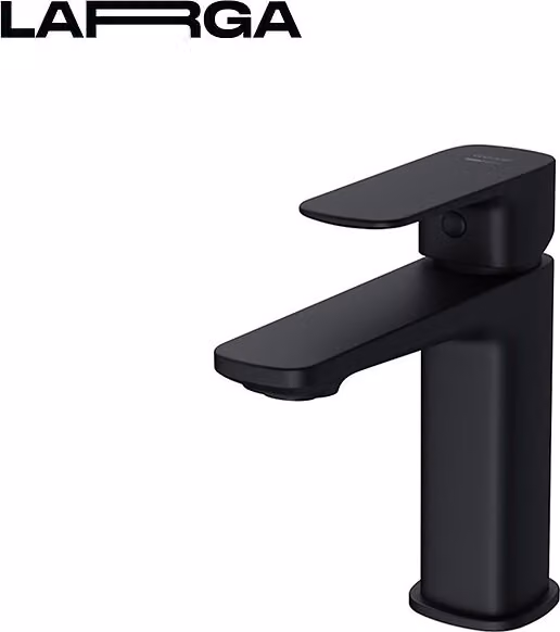 Miscelatore per lavabo LARGA nero (S951-390)