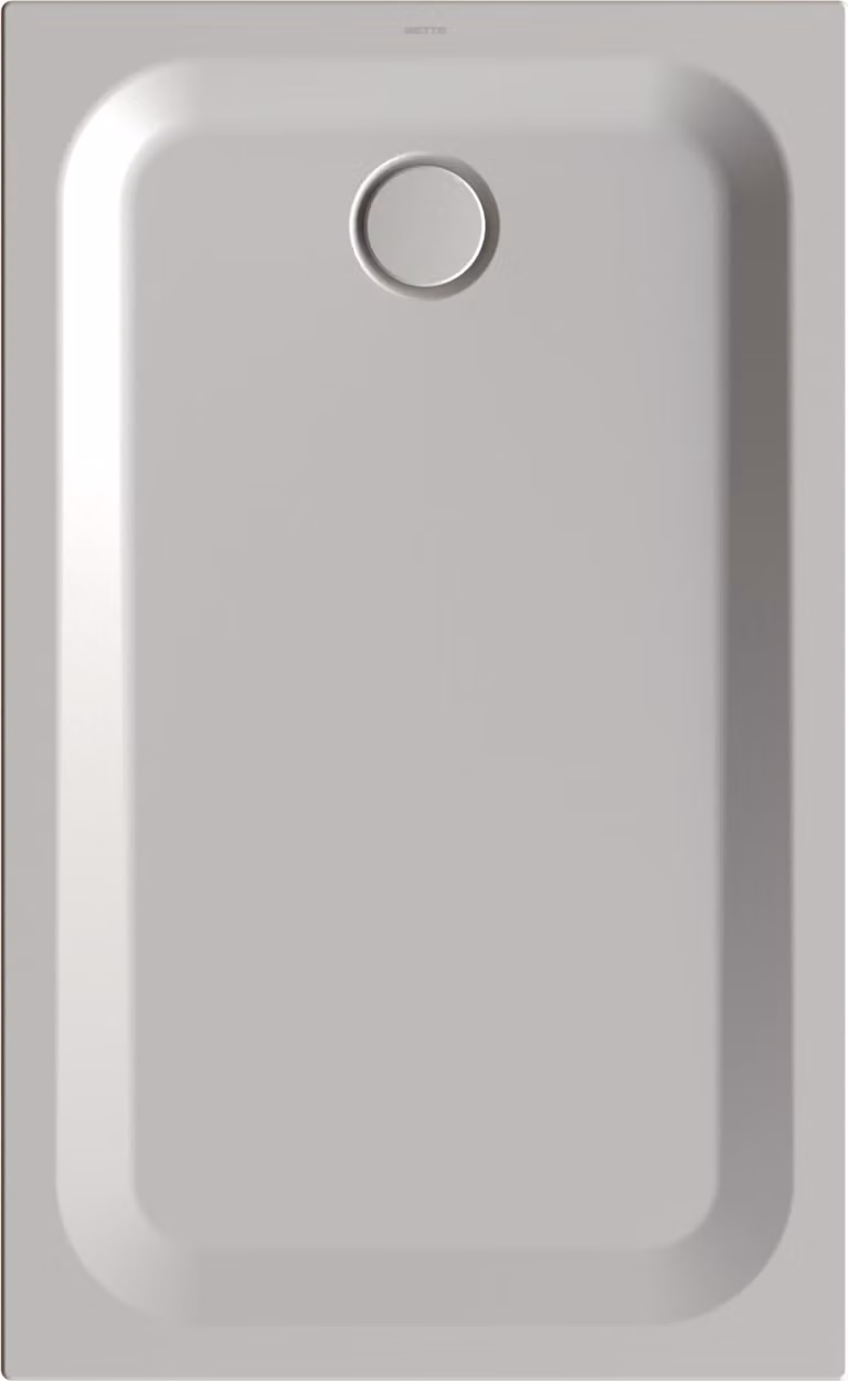 Receveur de douche rectangulaire BetteUltra avec support de baignoire minimum, 1300x800x35mm, 5786-410T1, 5786-410T1