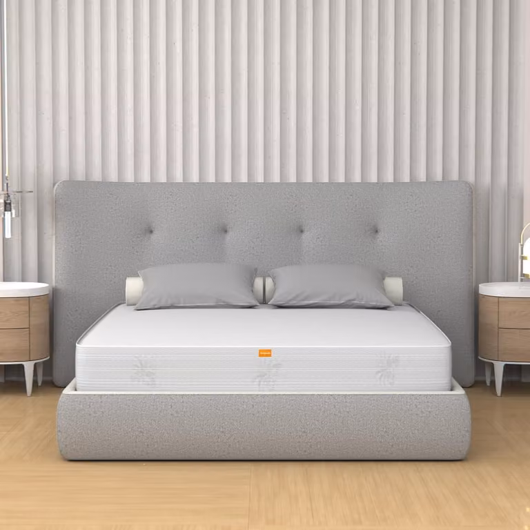 Materasso in memory foam per letto singolo con aloe vera