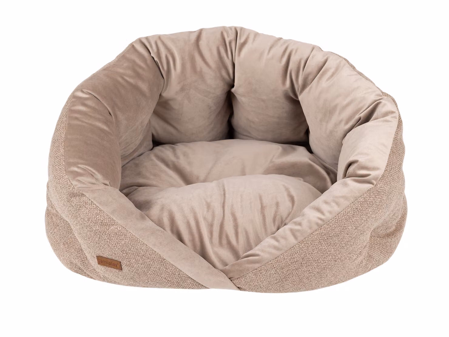 Letto per cani SIDNEY - bozzolo beige taglia S, M Taglia: M - 60x60x38 cm