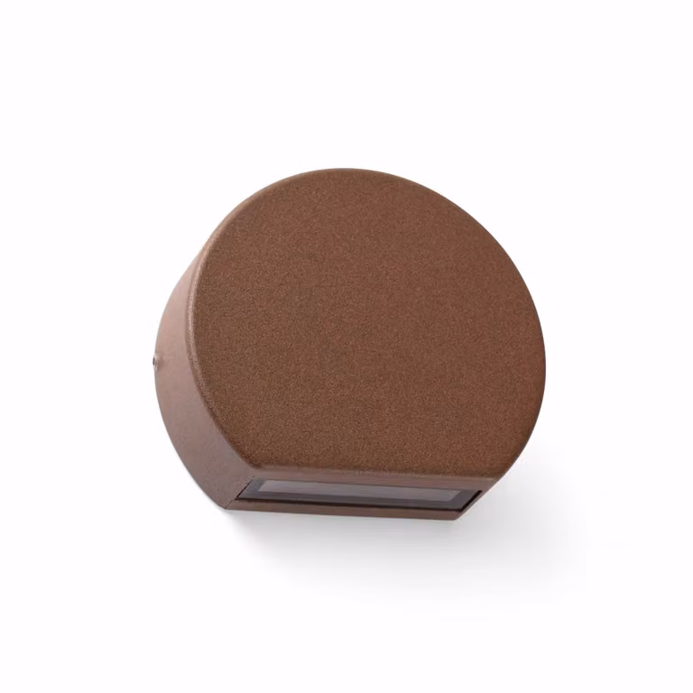 Applique LED per esterni PILL 3000K IP54 Marrone ruggine
