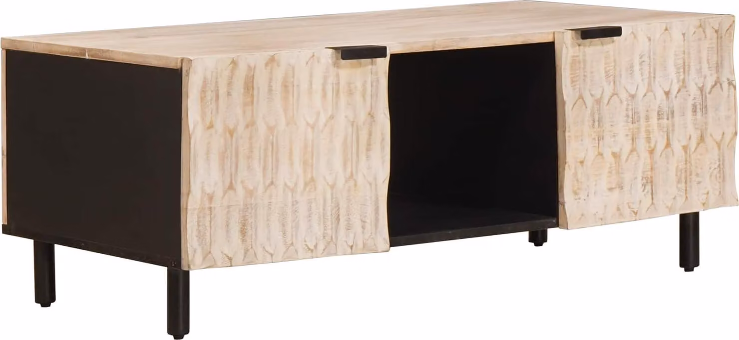 Tavolino da salotto Bianco 100 x 54 x 40 cm