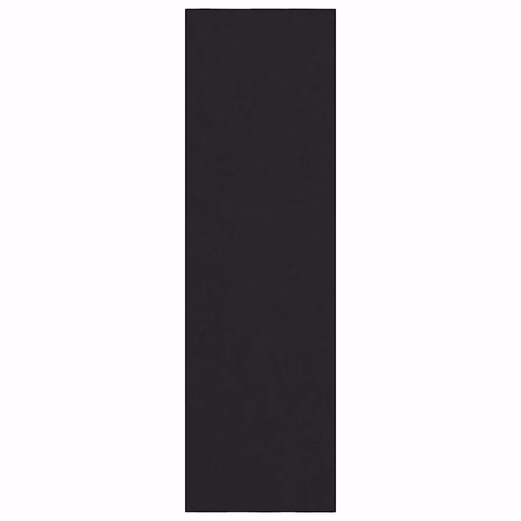 Tappetino rettangolare moderno vidaXL nero in 100% poliammide L: 120 cm, P: 400 cm – 2