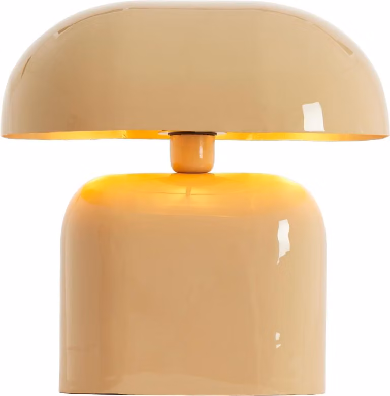 Lampada da tavolo - beige - Todd - metallo - lampada da comodino - E27 - 1897582 - Light & Living