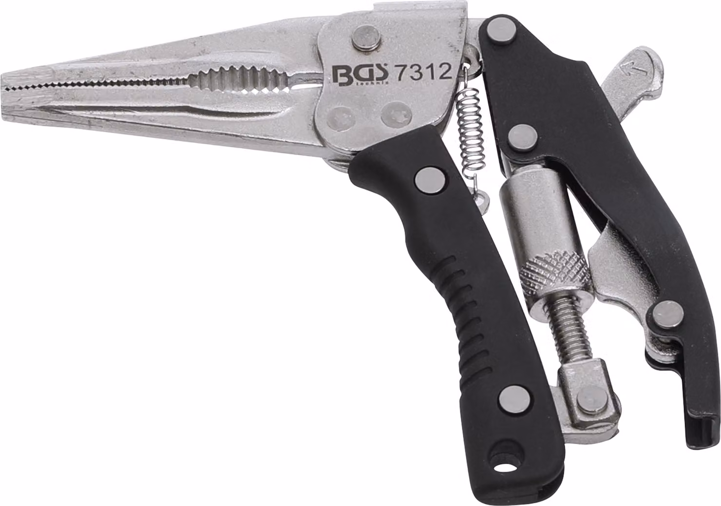 BGS Langbeck pinze di presa con impugnatura a pistola 170 mm - 7312