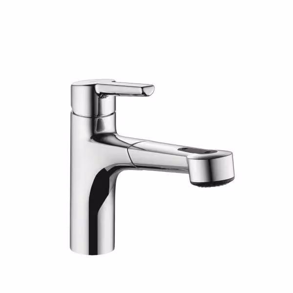 KWC SUNO, lavabo, maniglie a leva, cromo