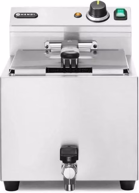 Friggitrice Profi Line con rubinetto di scarico - 10L, 400 V, HENDI